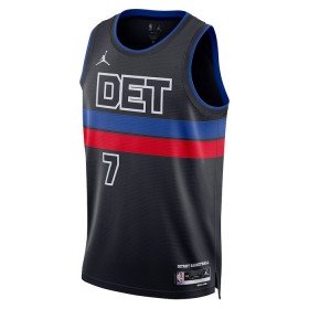 Detroit Pistons Killian Hayes 7 Jordan 2022-23 Statement Edition Musta Miesten Pelipaidat Swingman